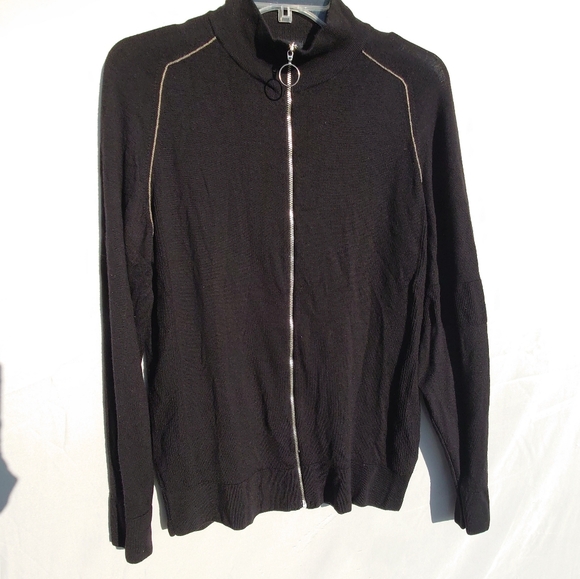 Rapha Black Wool Track Top